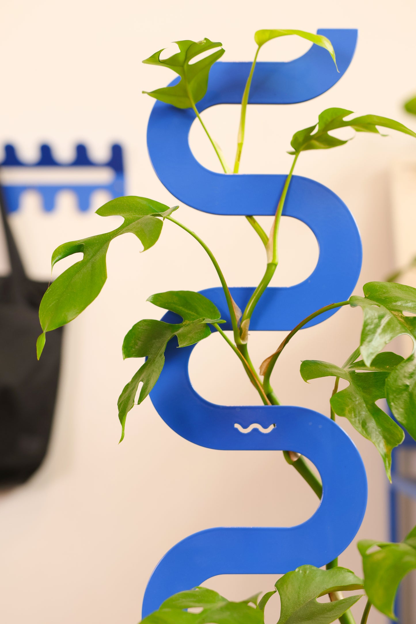 Boa III Medium Plant Stake - French Blue